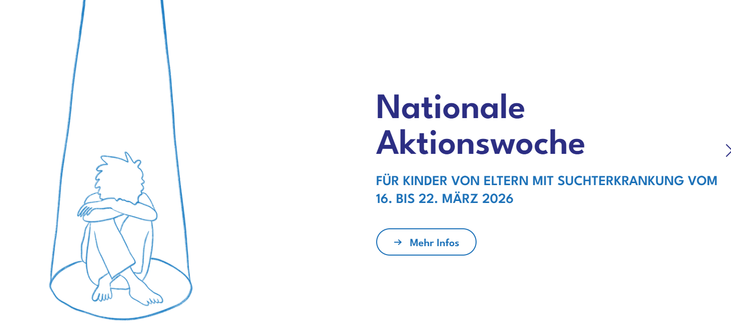 Nationale Aktionswoche für Kinder von Eltern mit Suchterkrankung - Suchtberatung ags - Kanton Aargau